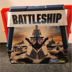 Battleship New in Package Hasbro Gaming ages 7 and up 2 portable cases